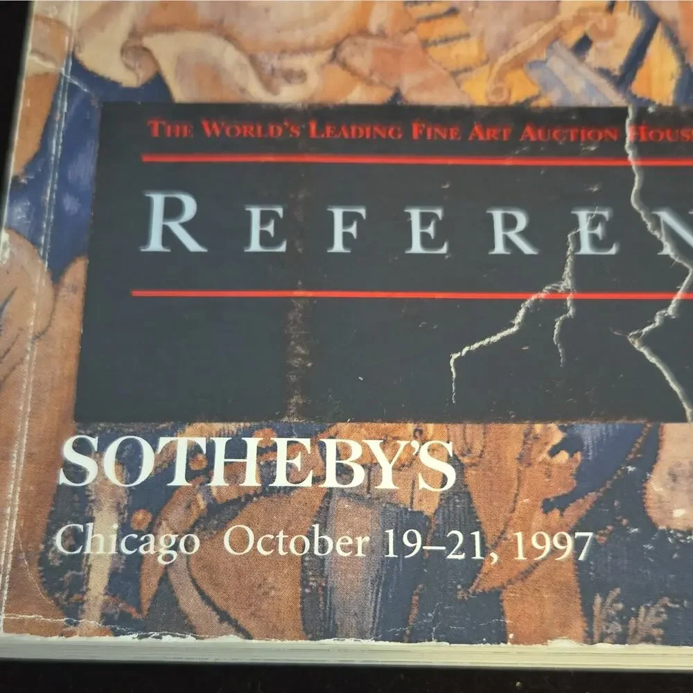 Sotheby's Illustrated Auction Catalog Booklet Chicago Oct 19-21 1997